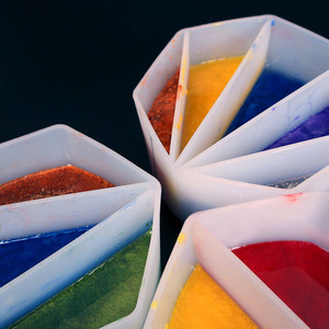 Ранняя подставка «сделай сам», 2/3/4/5 смешивания цветов, Раздельный смешивающий материал, кружка для наполнения силиконовой краской, Раздельный пучок, акриловая краска, кружка для розлива - Product Image 4