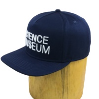 Casquette Snapback Structurée 5 Panneaux Brodé Musée Scientifique Tendance, Visière Plate, Réglable, 100% Coton, Style Hip Hop Décontracté Extérieur
