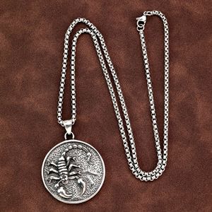 Collar con Colgante de Escorpión de Acero Inoxidable para Hombre, Amuleto con Diseño de Insecto, Joyería de Regalo, Accesorio de Moda - Product Image 4