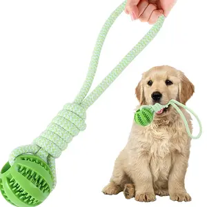 كرة مضغ قطنية متينة مصنوعة من الحبال لتنظيف أسنان الكلاب وتُصمم حسب الطلب
