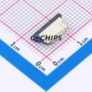 FPC-1.0AS-4PWCR-H25 FFC/FPC Connector SMD,P=1mm,Horizontal Mount Connector Drawer Type Top Contact 4P 1mm - Product Image 2