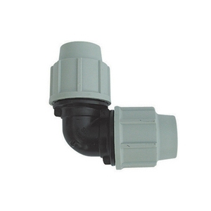 Gomito a 90 Gradi Plasson per Tubi in Polietilene Diametro 75mm, Connettore per Irrigazione Giardino - Product Image 1