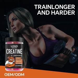 OEM Jiabei Fresh Muscle Gummies Creatine Monohydrate Grosir Suplemen Kebugaran Vitamin Peningkat Energi Imunitas Nutrisi Olahraga - Product Image 4