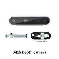Caméra de profondeur Intel RealSense pour robot ROS, vision binoculaire et réalité augmentée 3D, modèles D415, D435, D435i, D435f, D435if, D455