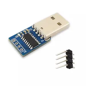 CH9329模块UART/TTL串口至USB HID全键盘鼠标驱动器免费游戏开发盒