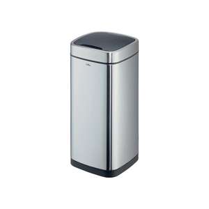 Colector de residuos DURADERO NO TOUCH 35L 35 L H690 mm Acero inoxidable/plástico plateado metalizado - Product Image 1