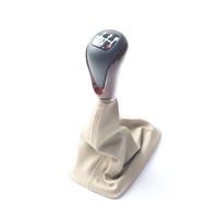 Poignée de levier de vitesses beige 5 vitesses avec soufflet manuel pour BYD F3 09-13 – Pièces et accessoires automobiles
