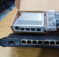 MikroTik Venta caliente RB5009UG + S + IN 10G SFP + 7X Gigabit Quad Core PoE router switch RB5009UG + S + IN