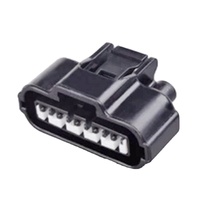 Boîtier de connecteur électrique automobile 7283-7050-30 LHE 5 broches en cuivre blanc 6A, prise femelle, boîtier en nylon IP67, faisceau de câblage