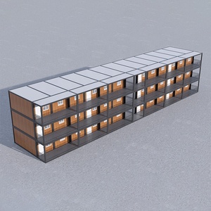 Casa Contenedor Modular de Ensamblaje Rápido, Desmontable, Impermeable, con Panel Sándwich y Estructura de Acero, Personalizable, para Aula Escolar - Product Image 5