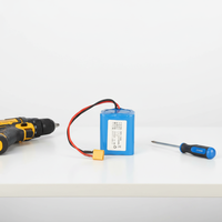 Batterie au lithium ternaire 18650 haute densité énergétique 12V 4400mAh, cathode LiNiMnCoO2, 500 cycles, garantie 12 mois, rechargeable