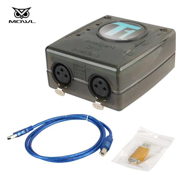 Intelligent DMX Interface for Stage Lighting DMX 512 Controller