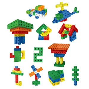 STEM教育玩具DIYブロック子供用キュービックビルディングブロックセット