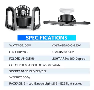 Éclairage mené par supermarché pliable d'entrepôt d'extraction industrielle de mode explosif soit au-delà de la lumière lumineuse de garage - Product Image 6