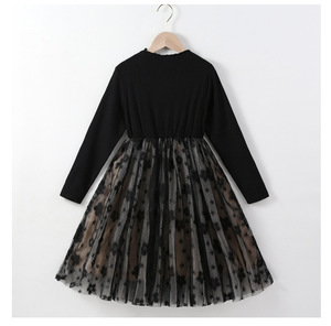 Vestito Estivo per Bambine Stile Principessa con Effetto Due Pezzi, Fiori in Tulle, Maniche Corte, Vendita all'Ingrosso - Product Image 5