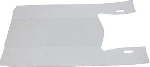 Sac en plastique - Sac T-shirt blanc uni standard 11,5"x6,5"x21,5" 15 microns - 1000 sacs/boîte - Product Image 4