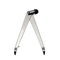 Marteau de percussion diagnostique Degao à poignée antidérapante mate, en acier inoxydable 304, autoclavable, pour la vérification des réflexes nerveux en orthopédie