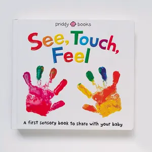 Custom A First Sensory Book To Share With Your Baby See Touch Feel Stimulate Curiosity Sensory Board Book