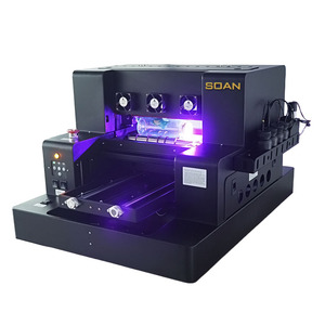 Glass Bottle Printing Machine UV Flatbed 6 color Digital <b>Printer</b> For Phone Case <b>A4</b> Size UV Dtf <b>Printer</b> with Laminator - Product Image 6