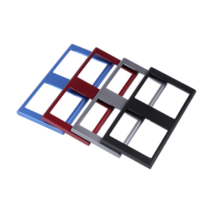 OEM chuyên nghiệp tường thiết bị chuyển mạch và ổ cắm điện Anodized chuyển đổi bảng điều chỉnh ánh sáng chuyển đổi - Product Image 5