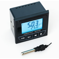 Sensor de Conductividad Industrial en Línea DDB-628F, Amplio Rango de Medición, Alta Temperatura