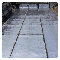 Rouleau de caoutchouc butyle en aluminium résistant aux intempéries, matériau auto-adhésif imperméable résistant aux hautes températures pour la réparation des toitures et des canalisations