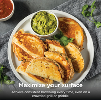 Parrilla de Contacto Digital Anbolife, Solo Venta al Por Mayor, 10 Programas Diferentes, 90 ° y 180 ° Placa con Revestimiento Antiadherente Openning Angles