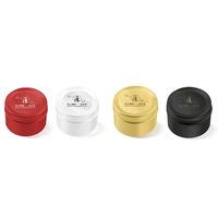 Boîtes en étain personnalisables directes d'usine 100 ml 30 ml Matcha Bonbons Biscuits Emballages Contenants Boîte en étain vide pour cosmétiques