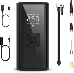 Inflador de Neumáticos Inalámbrico Digital Mejorado para Coche 3*2000 mAh 12V con Pantalla Digital Compresores Portátiles para Llantas de Automóvil - Product Image 1