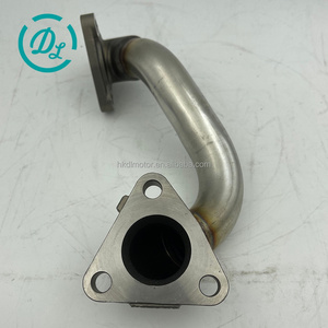 ข้อต่อทำความเย็น EGR ดีเซลสำหรับรถขุด 4HK1 8-98140651-0 8-97375369-0 ใช้ได้กับ NPR NQR ทนทาน - Product Image 5