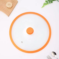 Couvercles de remplacement universels multi-tailles en silicone écologique, résistants au four et conformes aux normes FDA, pour casseroles, poêles et ustensiles de cuisson
