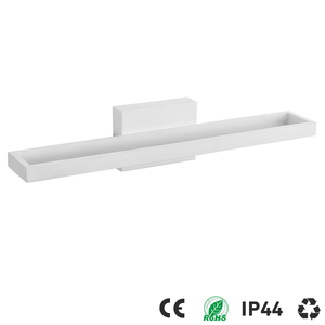 Lampe murale simple en acier inoxydable, lampe de miroir de salle de bain, lumière étanche pour armoire, chambre et salle de bain - Product Image 4