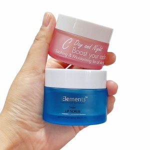 Cosmetic Packaging OEM Custom pink Matte Frosted Skincare <b>Container</b> 5g 10g 20g 30g 50g 100g Glass Cream Jar with Lid - Product Image 6