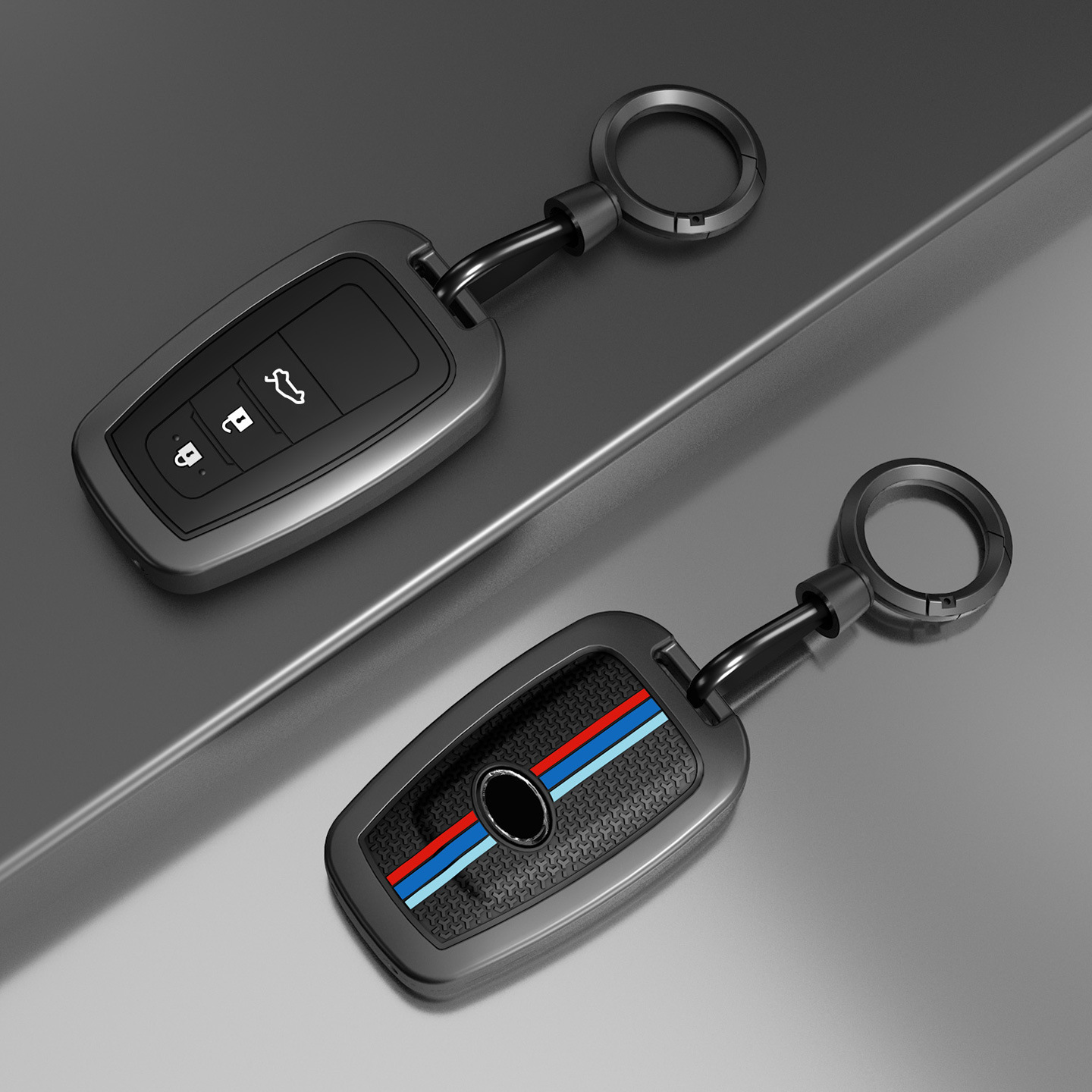Porta anillos A3 tricolor