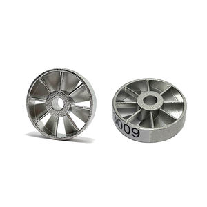 تيتانيوم ألومنيوم عجلة توربين من الفولاذ المقاوم للصدأ شفرات تيتانيوم قطع غيار تلقائية - Product Image 1