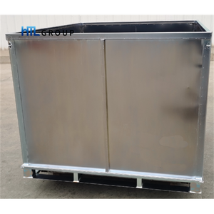 Caisse-palette industrielle empilable pliable en acier galvanisé pour matières premières de stockage d'huiles végétales - Product Image 3