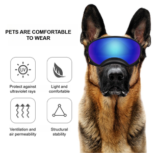 Occhiali tattici per cani Uv cavalli occhiali da sole cani medi e grandi occhiali per cani - Product Image 3