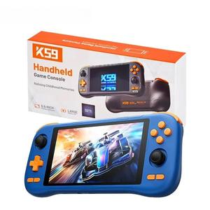 Consola <span class=keywords><strong>de</strong></span> Juegos Portátil KINHANK K59 con Pantalla Táctil <span class=keywords><strong>de</strong></span> 5.5'', 50 Emuladores <span class=keywords><strong>para</strong></span> PS1/PSP/DC/SS, Android 14, 5000mAh, Wifi, <span class=keywords><strong>Reproductor</strong></span> <span class=keywords><strong>de</strong></span> Juegos Retro - Product Image 2