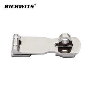 RICHWITS Pestillo de Puerta de Acero Inoxidable 316 con Gancho Giratorio, Herraje Marino para Uso en Yates y Embarcaciones - Product Image 2