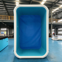 Bain à remous gonflable, piscine de nage, spa portable d'extérieur, baignoires de bain de glace