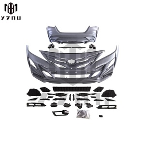 Kit Carrozzeria di Alta Qualità in Materiale PP da Vecchio a Nuovo Modello per TOYOTA Camry 2018-2022, Conversione in Stile <span class=keywords><strong>Khan</strong></span> con Paraurti Anteriore e Posteriore, Griglia Laterale - Product Image 5