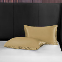Taie d'oreiller rectangulaire en satin personnalisée et moderne, douce pour les cheveux et la peau, idéale pour la maison, l'hôtel, l'hôpital, les mariages et les cadeaux.