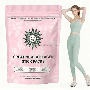 Suplemento Dietético para Mejorar la Fuerza Muscular, Apoyo a la Recuperación Post-Entrenamiento, Salud de la Piel y las Articulaciones, Paquetes de Creatina y Colágeno en Barra - Product Image 1