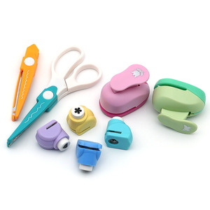 Bestline trẻ em Craft Punch Set mini nhựa lỗ puncher chết cắt Punch với kích thước khác nhau hình dạng giấy cắt Punch Set - Product Image 5