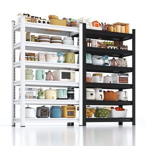 산업용 조명 의무 창고 차고 보관 선반 금속 도구 랙 홈 슈퍼마켓 선반 - Product Image 2