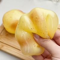 Jouet anti-stress réaliste en forme de purée de pommes de terre faite à la main, parfum Vaseline et huile de coco, doux et amusant pour enfants et maison
