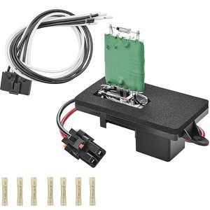 ชุดตัวต้านทานมอเตอร์โบลเวอร์ GELAIDI 12V พร้อมชุดสายไฟสำหรับ Chevy Silverado GMC Sierra 1500 2500 - Product Image 1