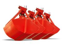 Grappin hydraulique sans fil télécommandé MRT, conception à double lobe et quatre cordes, capacité 6-12m, ouverture de mâchoire 4500mm pour toutes les excavatrices