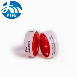 شريط لاصق للتثبيت من خيوط التيفلونينج وPTFE للبيع من المصنع، مادة خالصة 100% من مواد PTFE 1/2 بوصة 3/4 بوصة