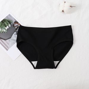 Slip a vita media in cotone per <span class=keywords><strong>ragazze</strong></span>, tinta unita, stile coreano, intimo per studentesse e adolescenti, fornitura ODM - Product Image 6
